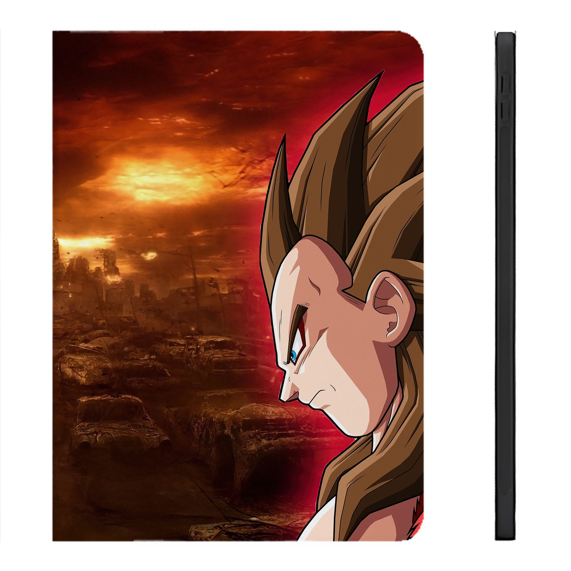 （画像用） ドラゴンボール DRAGON BALL IPadケース ペンホルダー付き ブックスタイルデザイン